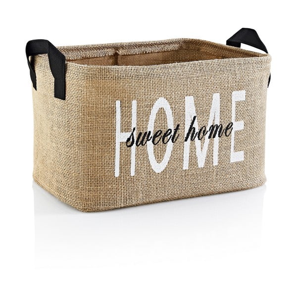 Košara za skladištenje od jute 30x22x30 cm – Mioli Decor