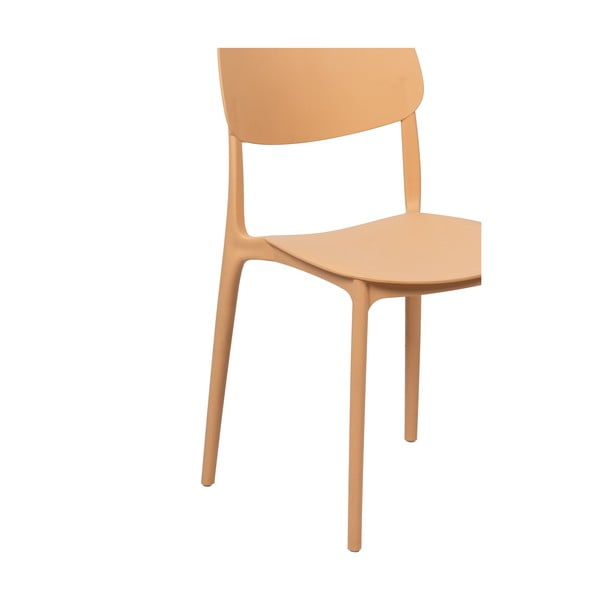 Plastična vrtna stolica boja breskve Hébé – Bonami Essentials-image-4