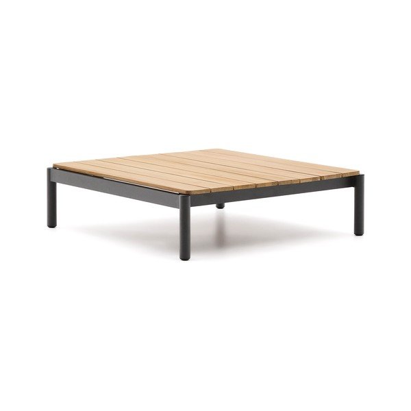 Vrtni stolić za kavu od masivne tikovine 89x91 cm Sorells – Kave Home