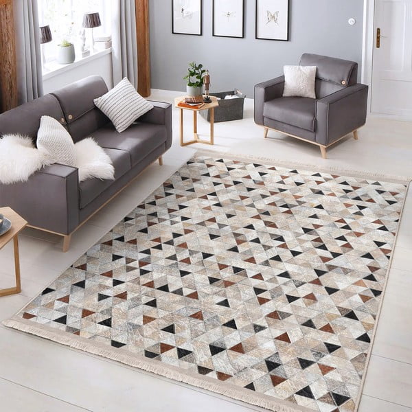 Sivo-bež tepih 160x230 cm - Mila Home-image-4