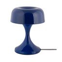 Plava metalna stolna lampa (visina 20 cm) Moda Retro – Leitmotiv