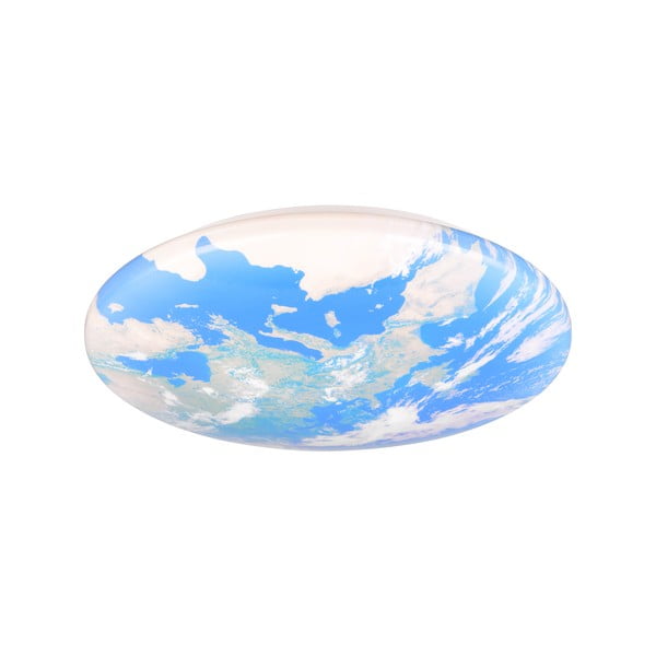 Plava LED dječja stropna svjetiljka ø 37 cm Terra – Reality-image-3