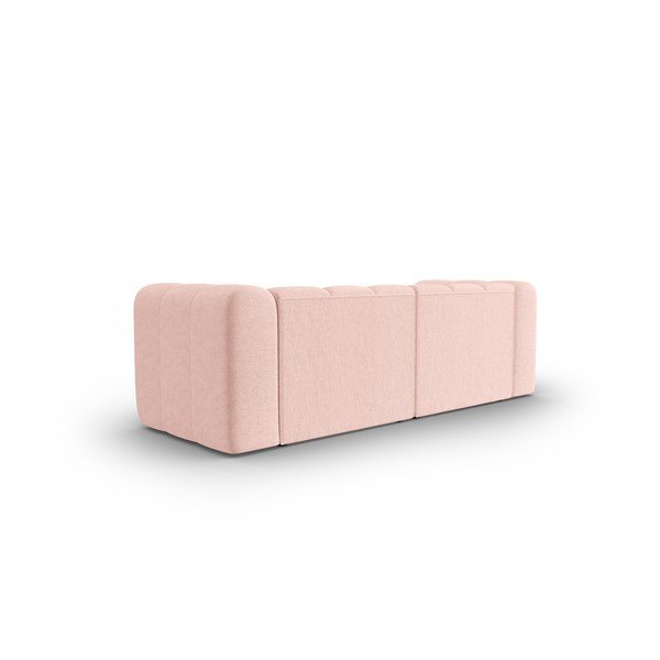 Ružičasta sofa 228 cm Lupine – Micadoni Home-image-4