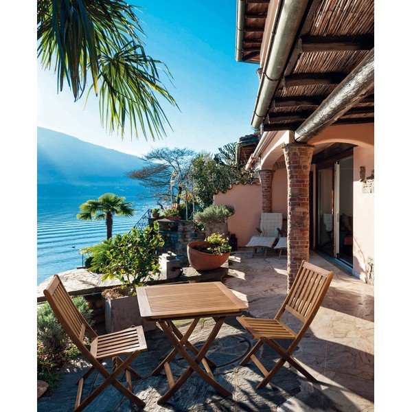 Vrtni stolić od masivnog bagrema 70x70 cm Noemi – Bizzotto-image-2