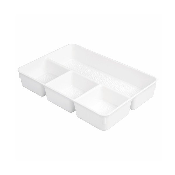 Bijeli organizator InterDesign Rain Plus, dužine 34 cm-image-2