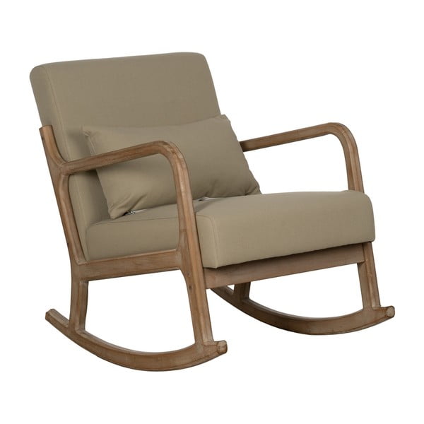 Bež fotelja za ljuljanje Weave – Ixia