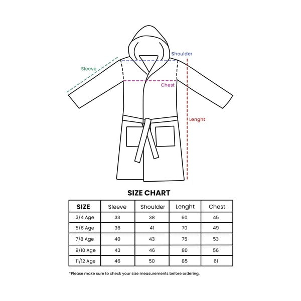Žuti  dječji ogrtač od muslina veličina za 5-6 godina Muslin – Foutastic-image-4