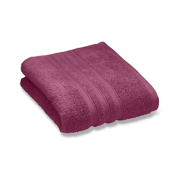 Tamno ružičasti pamučan ručnik od frotira 50x85 cm Zero Twist – Catherine Lansfield