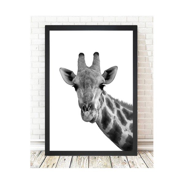 Slika 24x29 cm Giraffe – Vavien Artwork-image-1