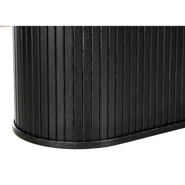 Proširiv blagovaonski stol s dodatnom pločom u dekoru hrasta 95x180 cm Nola – Unique Furniture-image-4