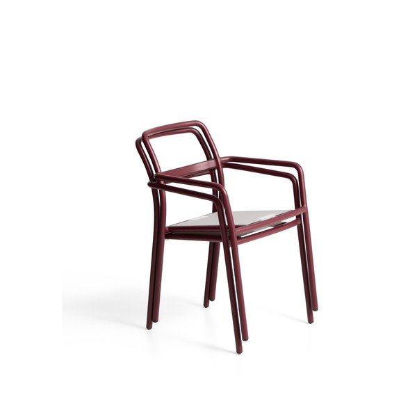 Bordo podstavljena vrtna stolica Linosa – Kave Home-image-4