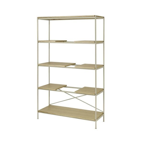 Regal u dekoru hrasta u prirodnoj boji 105x170x40 cm Sukoya – Blomus-image-2