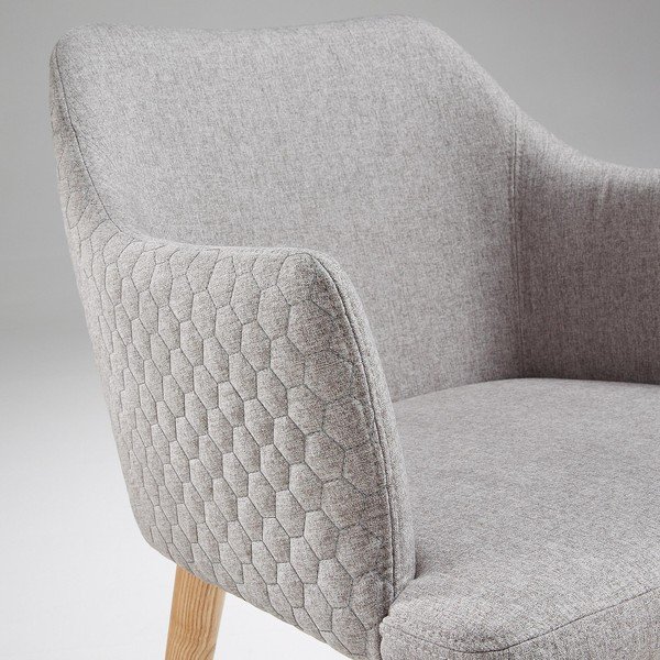 Svjetlosiva blagovaonska stolica Kave Home Danai-image-1