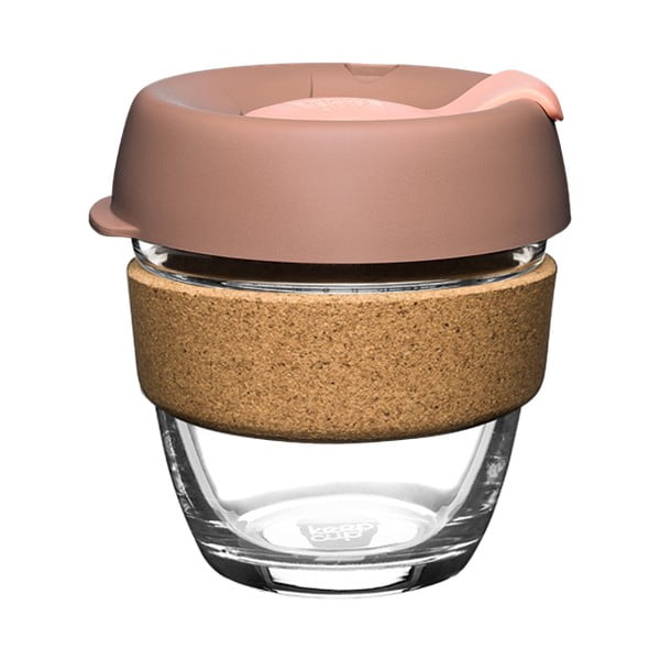 Ružičasta/smeđa putna šalica 227 ml Brew Frappe S – KeepCup