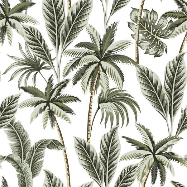 Ukrasna zidna naljepnica Ambiance Leaves, 60 x 60 cm-image-3
