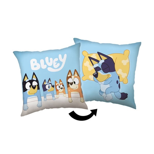 Dječji jastuk 40x40 cm Bluey – Jerry Fabrics