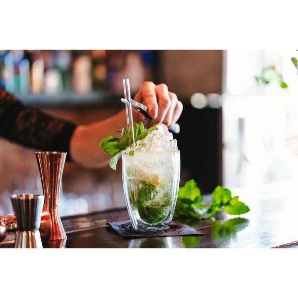 Staklene šalice u setu 6 kom s dvostrukom stijenkom/za latte 350 ml – Vialli Design-image-1