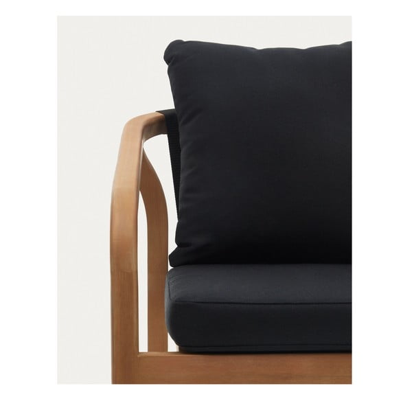 Crne/u prirodnoj boji blagovaonske stolice u setu 4 kom Malaret – Kave Home-image-3