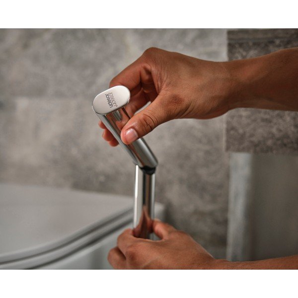 Metalni držač za WC papir u sjajno srebrnoj boji EasyStore Luxe – Joseph Joseph-image-4