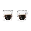 Šalice u setu 2 kom za cappuccino/s dvostrukom stijenkom 250 ml Cristallo – Vialli Design