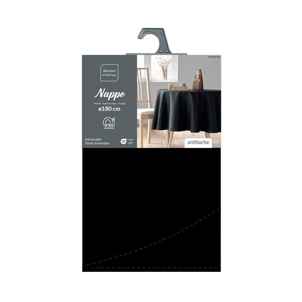 Perivi stolnjak ø 180 cm Essentiel – douceur d'intérieur-image-2