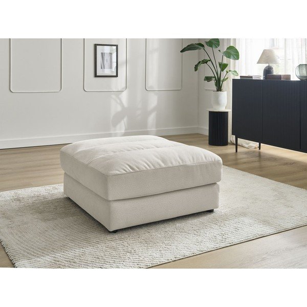 Bež baršunast tabure Sierra – Bobochic Paris-image-1