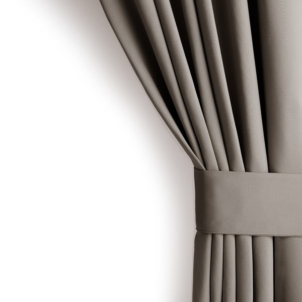 Sivo-bež zavjesa za djelomično zamračenje 140x270 cm Kierra – Restilo-image-4