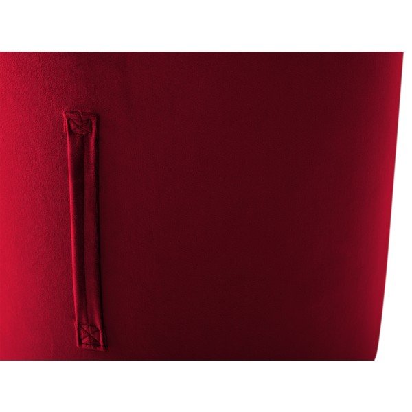 Crveni tabure Mazzini Sofas Fiore, ⌀ 40 cm-image-3