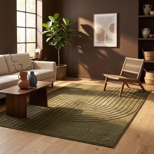 Zeleni tepih 200x290 cm Solace – ESTE-image-1
