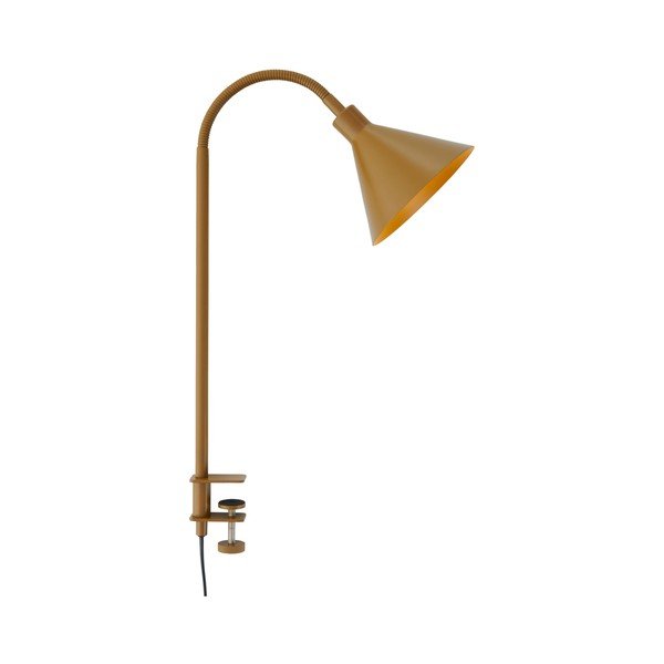 Smeđa metalna stolna lampa sa savitljivom konstrukcijom/s hvataljkom (visina 50 cm) Flexi Torino – Ellos Home-image-3