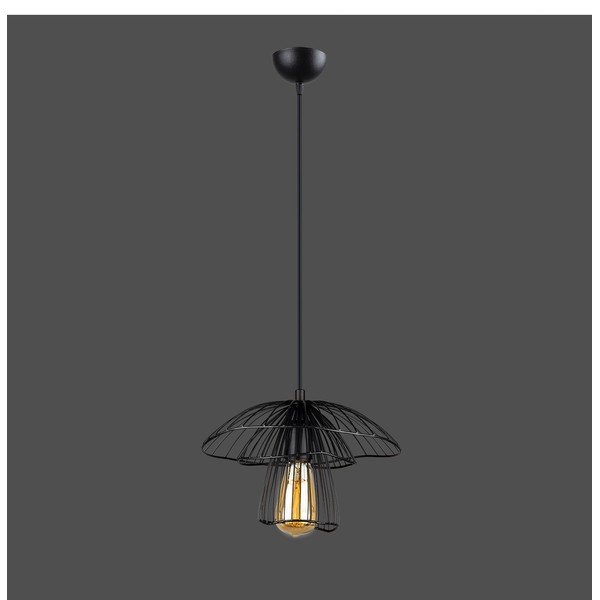 Crna viseća svjetiljka Squid Lighting Root, visina 117 cm-image-1