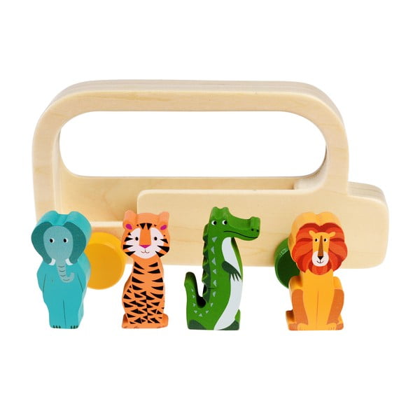 Drveni autobus Colourful Creatures - Rex London-image-2