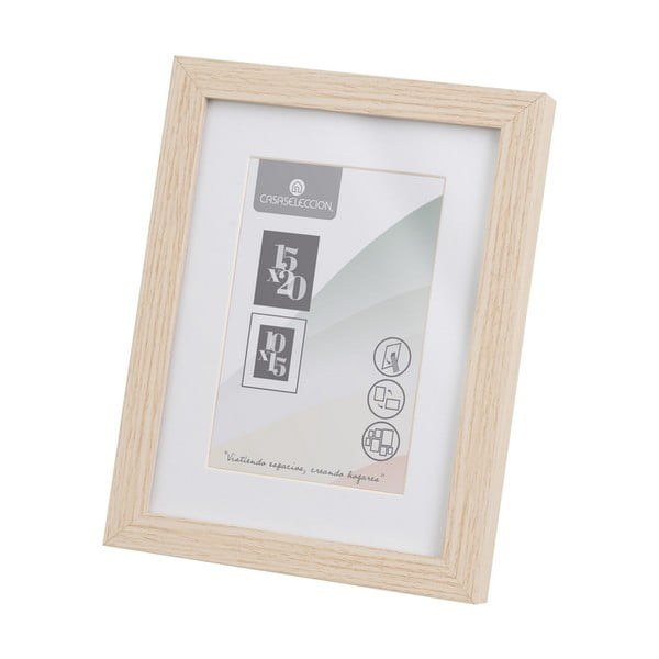 Stojeći/viseći okvir u prirodnoj boji 17,5x22,5 cm Sencillo – Casa Selección