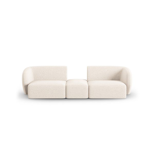 Bež sofa od šenila 246 cm Paolo – Milo Casa