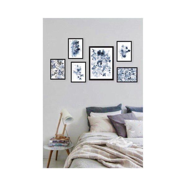 Set od 6 Tablo Center Delicate murala