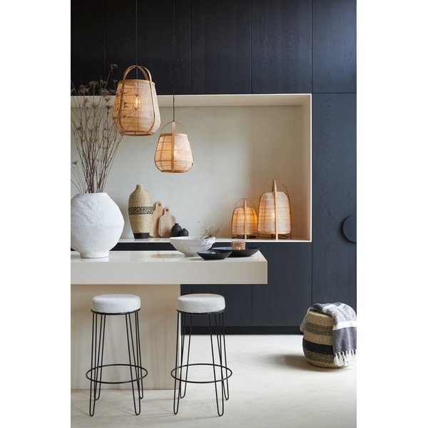 Stolna lampa u prirodnoj boji (visina 42 cm) Jacinto – Light & Living-image-1