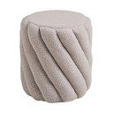 Sivi tabure od bouclé tkanine Sana – House Nordic