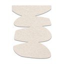 Tekstilni akustični panel 88x118 cm Stone Balance – Malerifabrikken