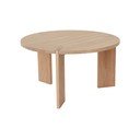 Okrugao stolić za kavu od punog hrasta u prirodnoj boji ø 65 cm Oy – OYOY Living Design