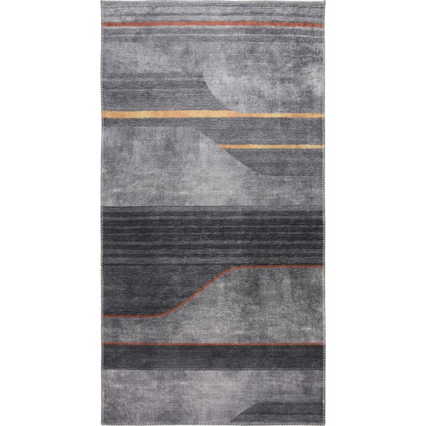 Sivi perivi tepih 80x150 cm – Vitaus