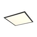 Crna LED stropna svjetiljka 44.5x44.5 cm Beta – Reality