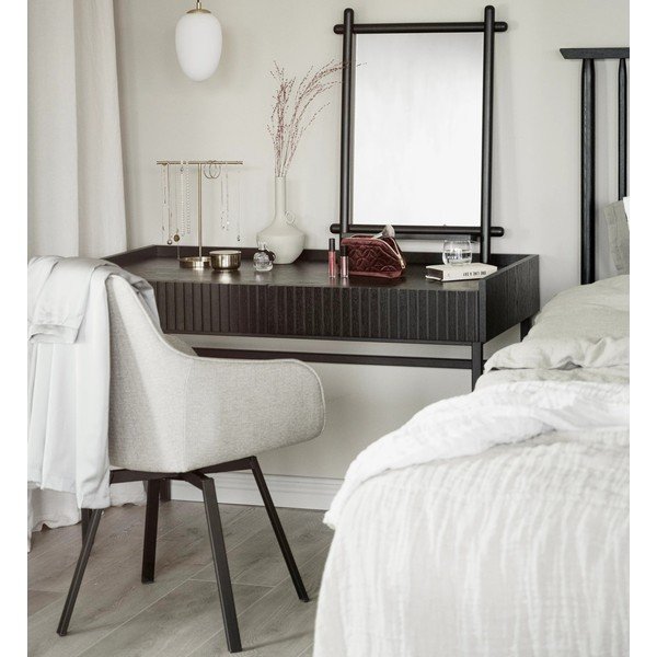 Radni stol s pločom u dekoru hrasta 120x61 cm Halifax - Rowico-image-1