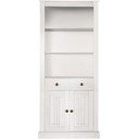 Bijela biblioteka od masivnog bora 181x31 cm Mille – Støraa