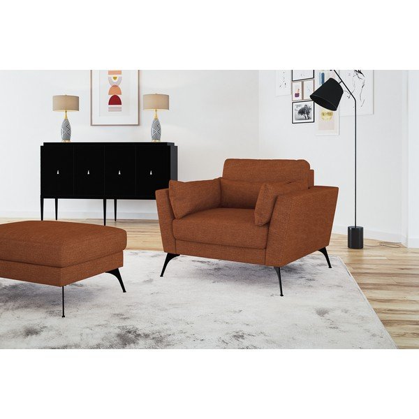 Narančasti tabure Marie Claire Home Susan-image-4