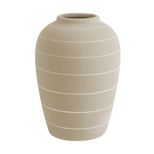Krem bijela keramička vaza PT LIVING Terra, ⌀ 13 cm