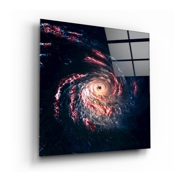 Slika na staklu Insigne Black Hole, 100 x 100 cm
