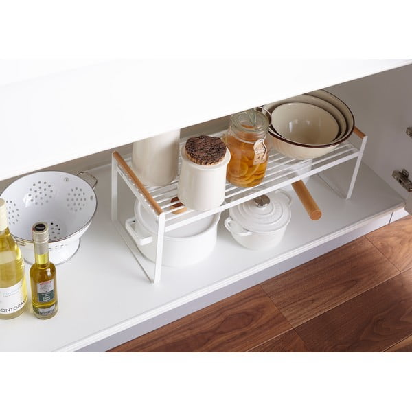 Bijela kuhinjska polica Yamazaki Tosca-image-2