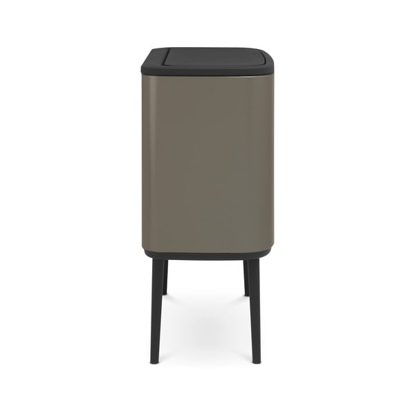 Siva željezna kanta za smeće na dodir 36 l Bo Touch Bin – Brabantia-image-4