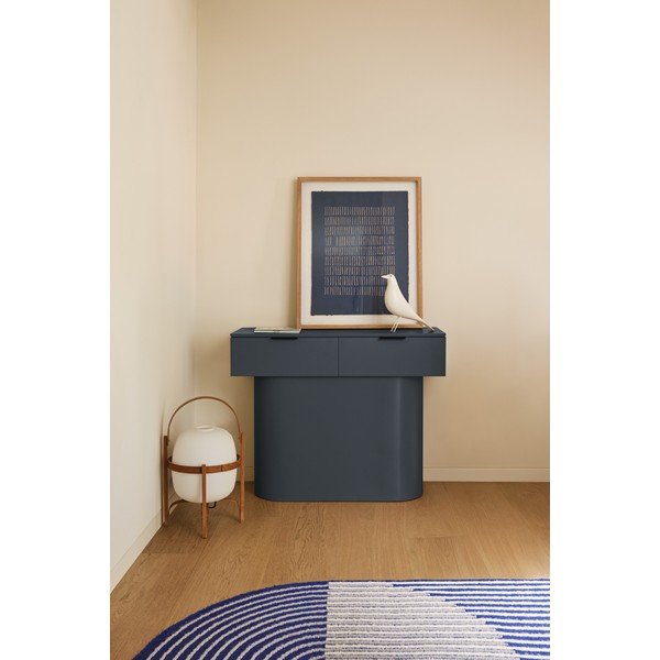 Antracitno sivi pomoćni stol 36x100 cm Totem – Teulat-image-1