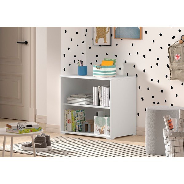 Bijela dječja biblioteka 68x62x43 cm Sam – Vipack-image-1